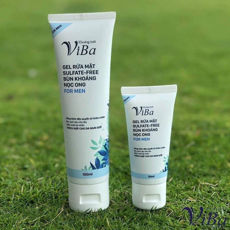 Sữa rửa mặt ViBa formen 30ml và 100ml