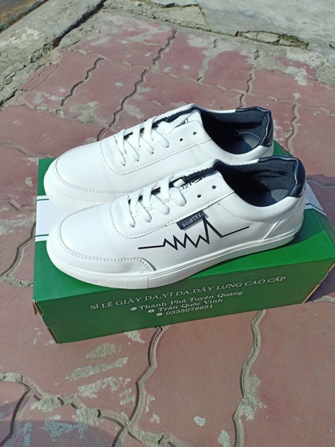 [ MUA 1 TẶNG 1 ] Giày thể thao nam-giày thể thao sneaker nam trắng cổ thấp | BigBuy360 - bigbuy360.vn