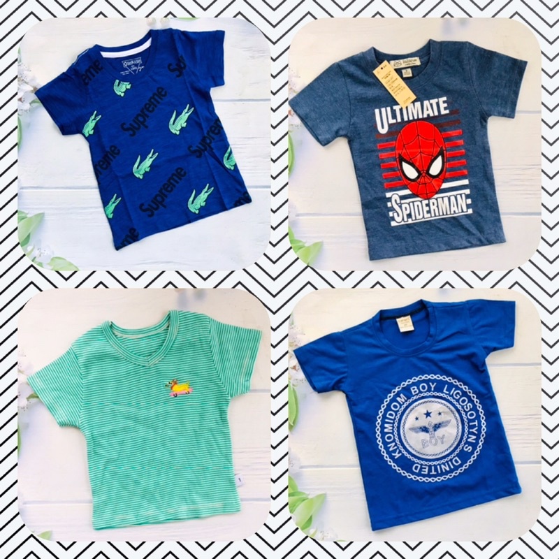 🦖 Áo cotton bé trai 5-21kg
