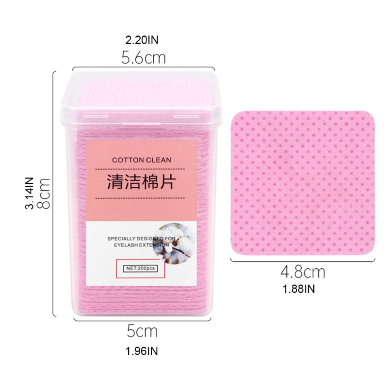 Set 200 Bông Tẩy Trang YOUYO Bằng Vải Không Dệt Tiện Dụng