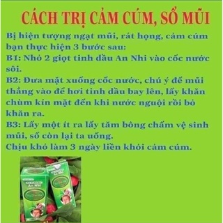 Lọ 5ml-Tinh dầu hô hấp An Nhi