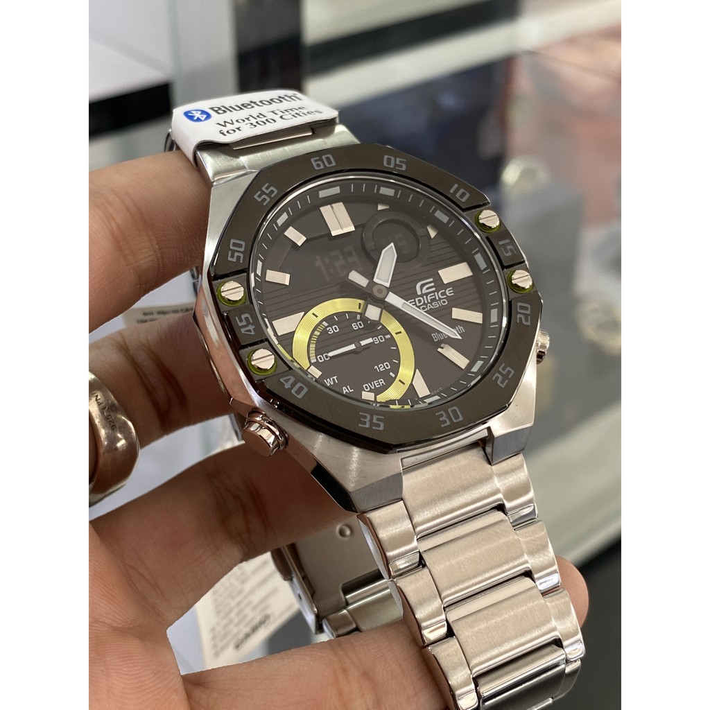 Đồng hồ Casio Edifice ECB10DB1A Chính Hãng Bluetooth ECB10DB1ADF