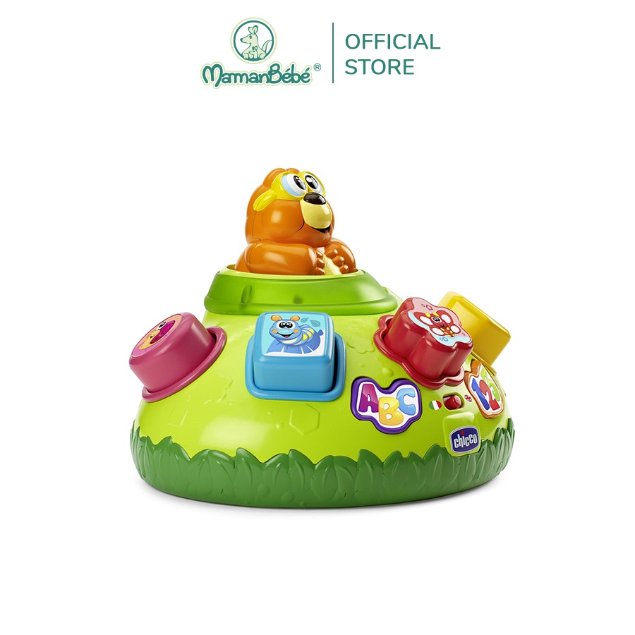 Đồ chơi luyện ngôn ngữ Chicco Chuột chũi thông minh