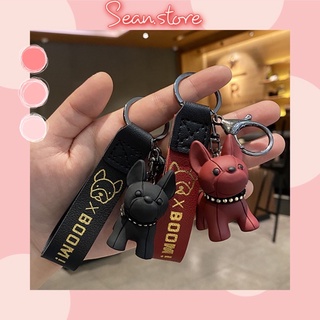 Móc Chìa Khoá Dễ Thương, Móc Khoá Hình Chó Bull Cute