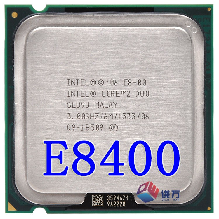 CPU Intel Core 2 Dual E8400 socket 775 | WebRaoVat - webraovat.net.vn