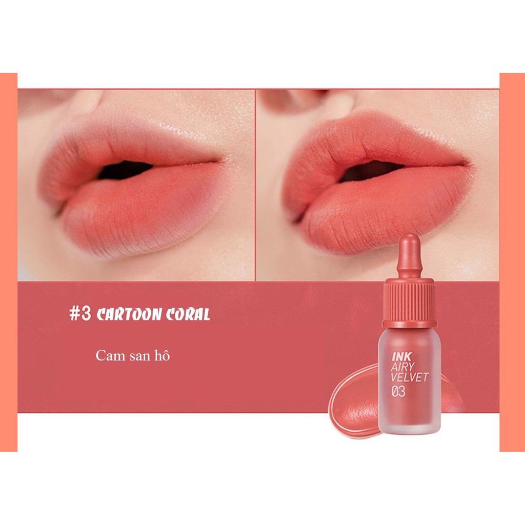 [AUTH] Son Kem Lì Peripera Ink Airy Velvet Tint. Có sẵn | BigBuy360 - bigbuy360.vn