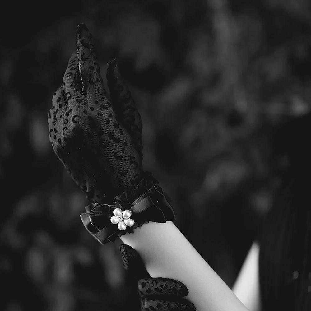 Găng Tay Ren Toàn Bộ Phong Cách Vintage Cho Nữ