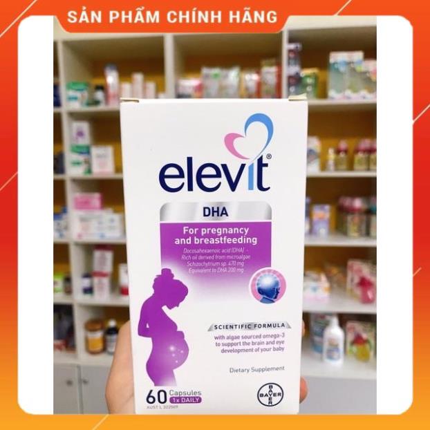 Viên uống Elevit DHA Úc dành cho mẹ bầu và sau sinh chính hãng shopnguyenanh88