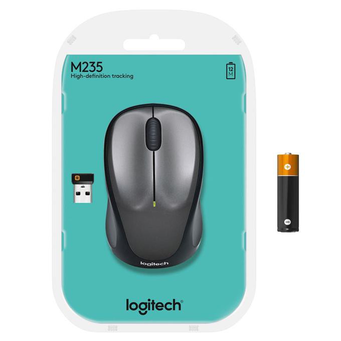 Chuột Không Dây Logitech M235 M 235 - Drak