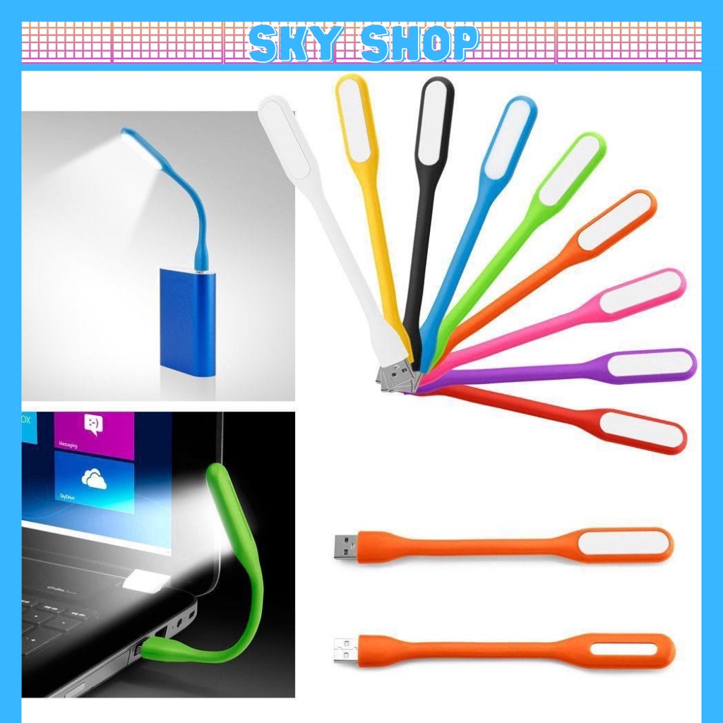 Đèn led mini cắm cổng USB chiếu sáng bàn phím máy tính, đọc sách, đèn led dự phòng cúp điện...