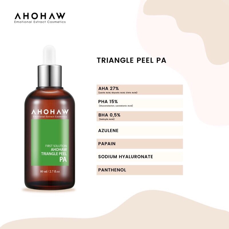 Dung dịch Triangle Peel PA Ahohaw