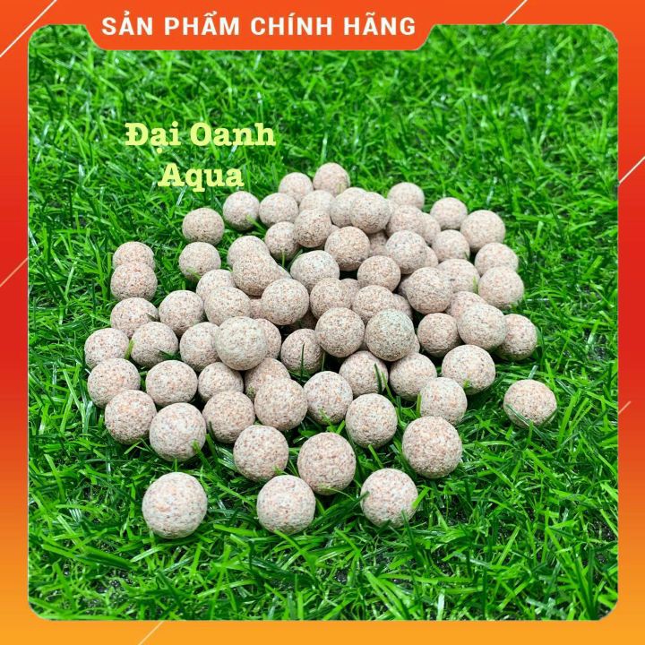 100gr Vật Liệu Lọc Sứ Bi Đài Loan - Vật Liệu Lọc Làm Trong Nước Cho Bể cá