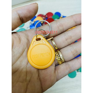 [Combo 10 chiếc] Thẻ từ móc khóa RFID 125kHz