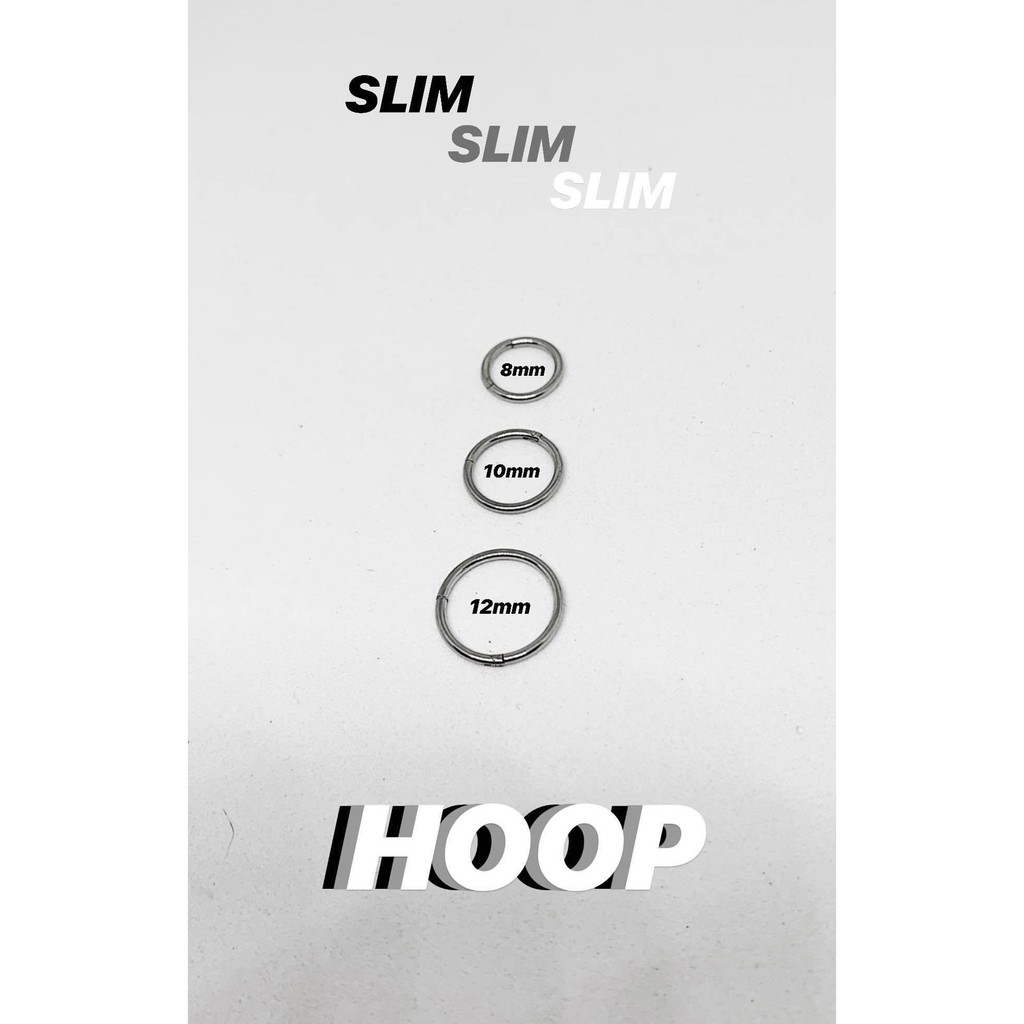 Khuyên tai - Slim Hoop Earring