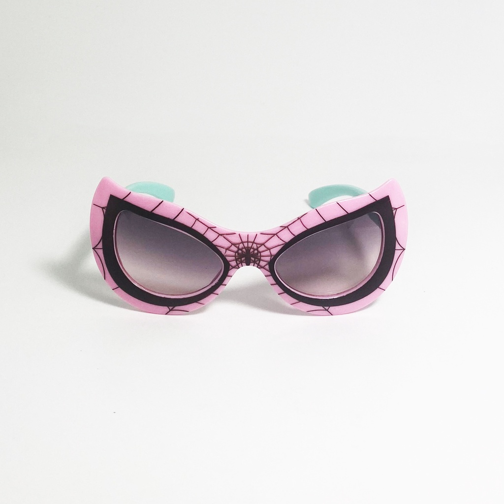 Kính mát trẻ em cao cấp Jun Secret gọng nhựa,kiểu kính hình nhện thời trang ngộ nghĩnh,tròng chống tia UV cho bé JS20A46