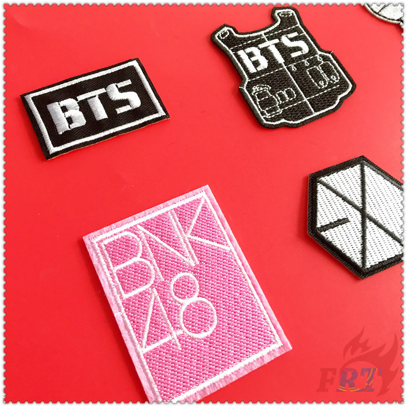 Sticker Ủi Thêu Hình Ngôi Sao Kpop