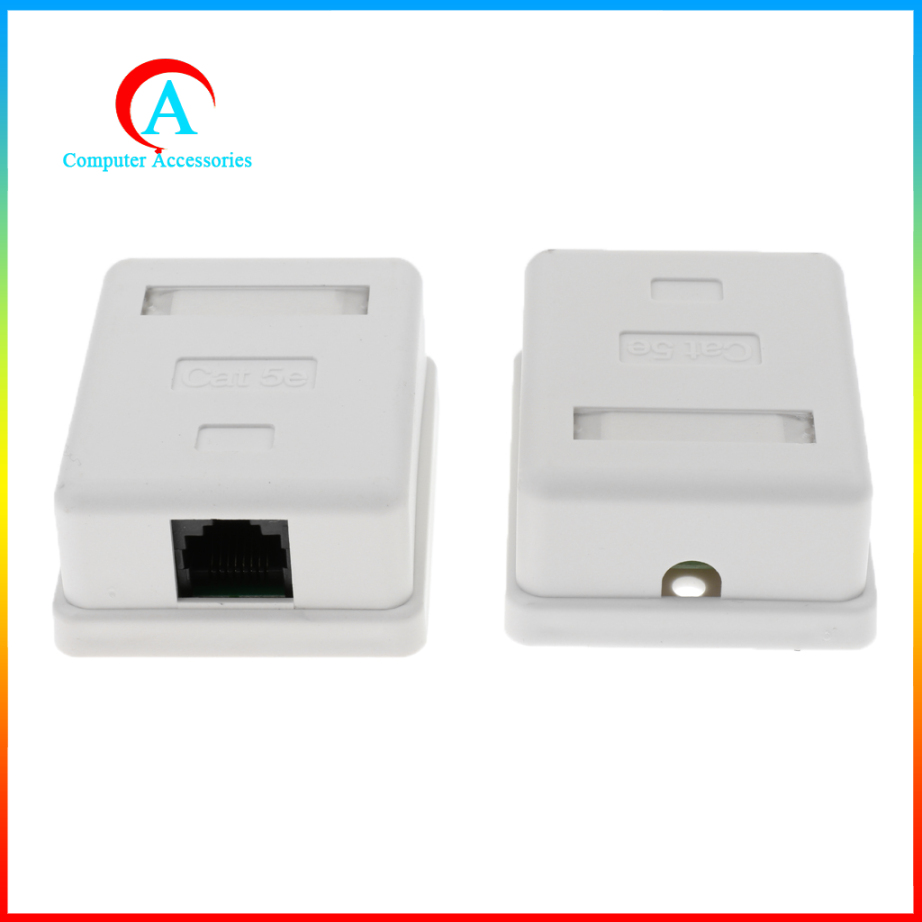 2 Dây Cáp Mạng Rj45 Cat5E 1 Cổng Gắn Tường | BigBuy360 - bigbuy360.vn