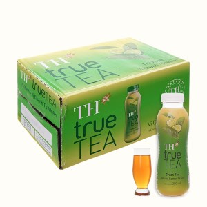 [CHAI 350ML] TRÀ XANH VỊ CHANH TỰ NHIÊN TH TRUE TEA