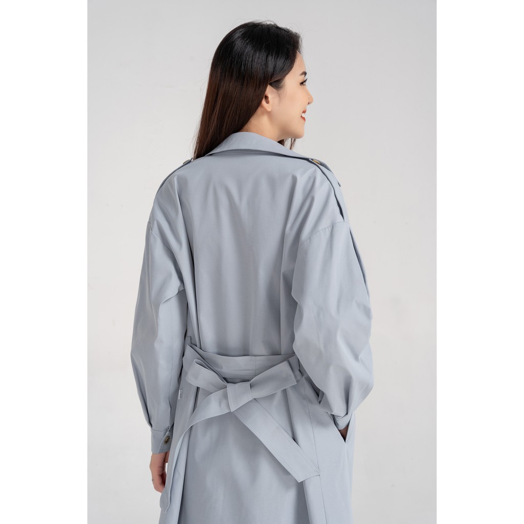 [Mã FAMALLT5 giảm 15% đơn 150k] Áo măng tô Yody nữ vai chờm cổ đức dựng MTN3020 | BigBuy360 - bigbuy360.vn