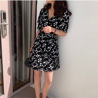 ĐẦM HOA CÚC TRẮNG ĐẮP CHÉO