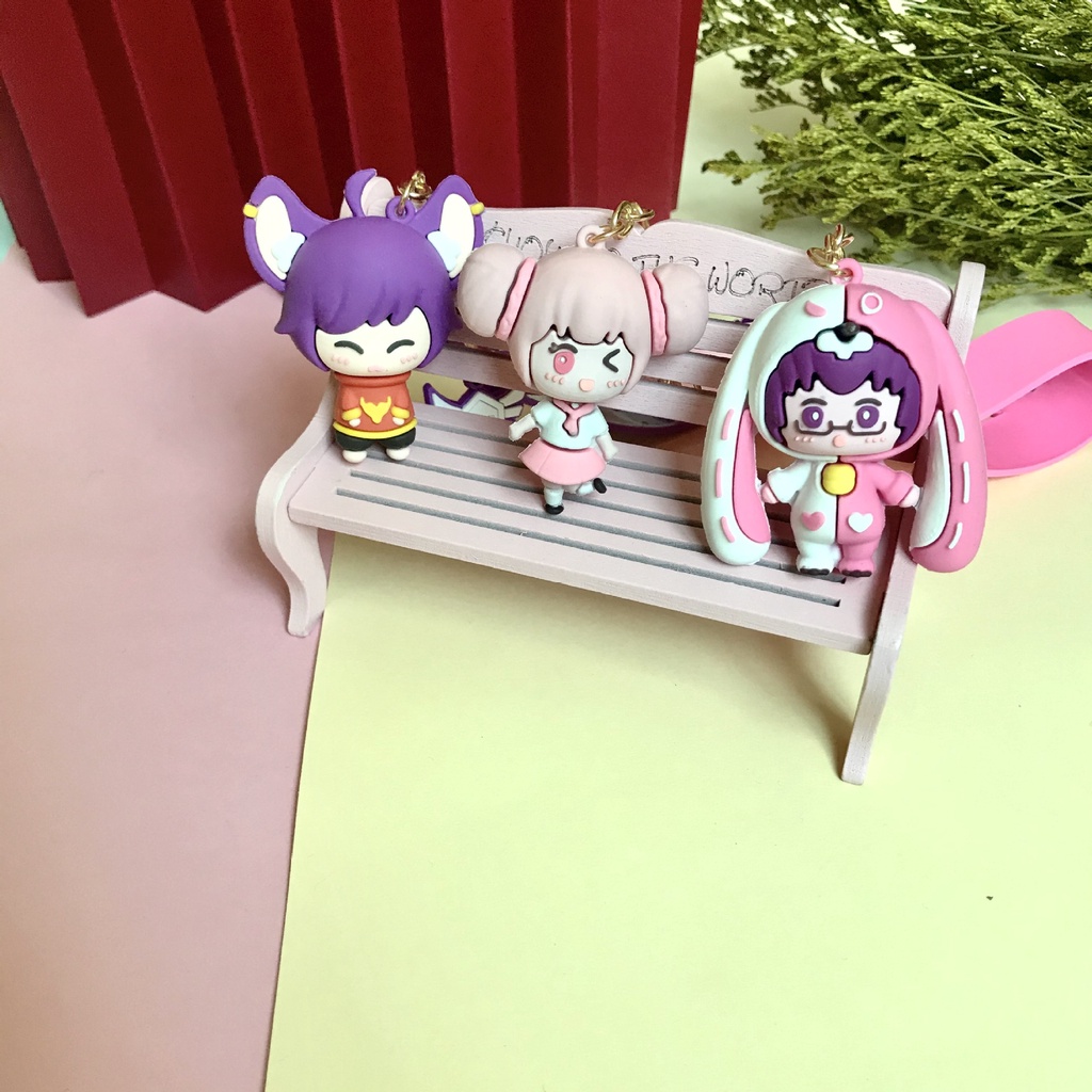 Móc Khóa Hình Các Nhân Vật Game Peripheral Dễ Thương