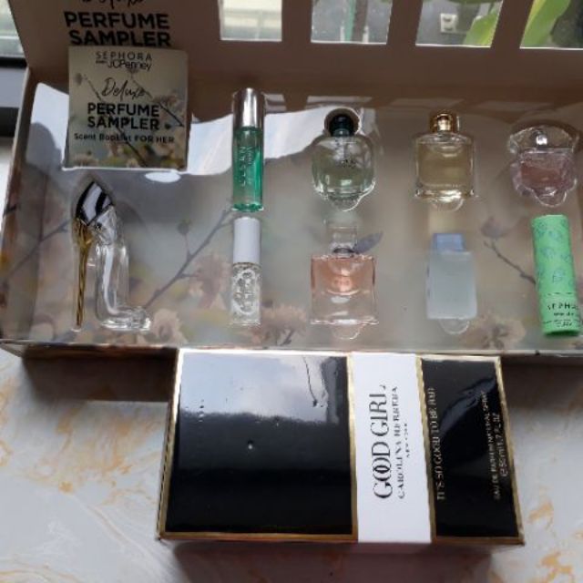 Tách Set nước hoa Sephora Favorites Deluxe Perfume Sampler new 2018 JC Penny | Thế Giới Skin Care