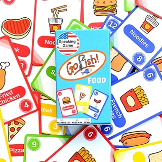 Go fish game “Food”