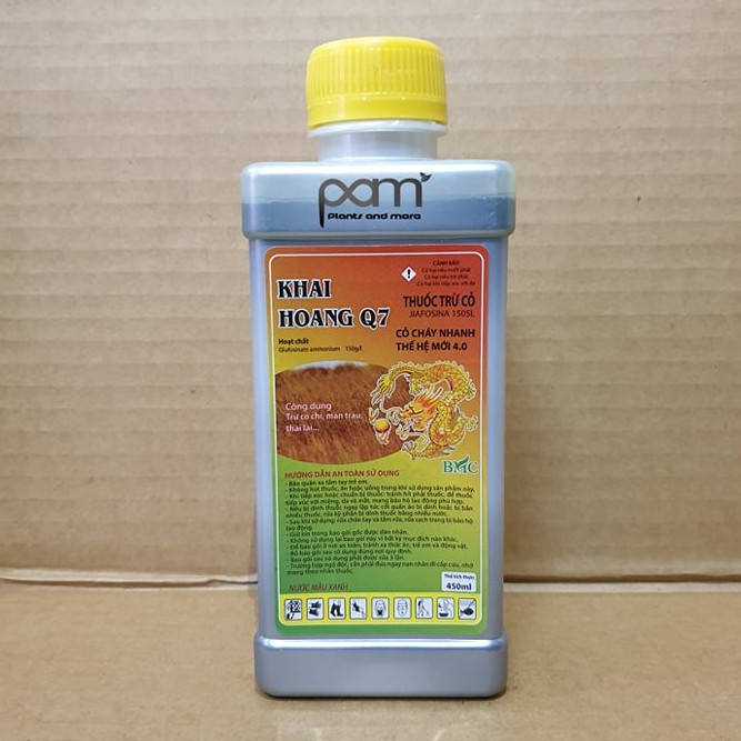 Thuốc Trừ Cỏ Khai Hoang Q7 - chai 450ml