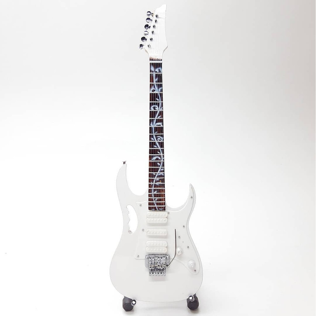 Miniature Guitar Neo Ibanez White
