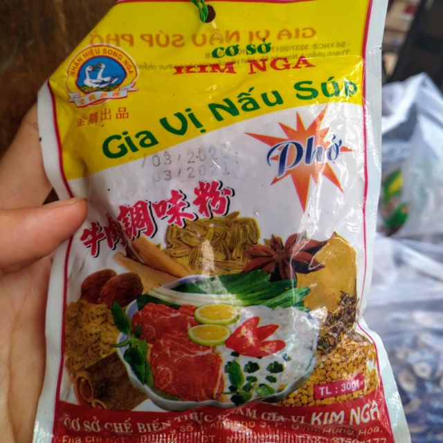 Gia vị nấu phở/súp truyền thống Kim Nga gói 30g