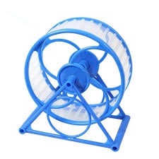 1 Vòng chạy cho hamster cầu vòng- whell chạy cho hamster- bánh chạy cho hamster màu sắc tươi tắng