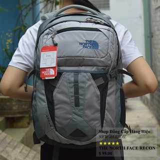 Balo Laptop The North Face Recon Màu Xám Chính Hãng