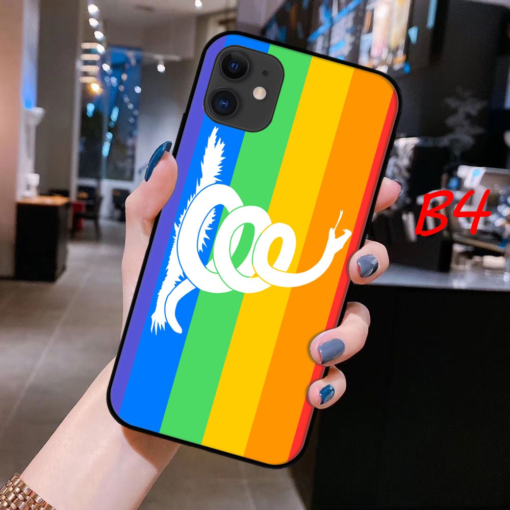 Ốp điện thoại in hình LGBT cầu vồng cho iPhone 11 Pro Max XS MAX XR X 8 7 6s 6 Plus SE 2020