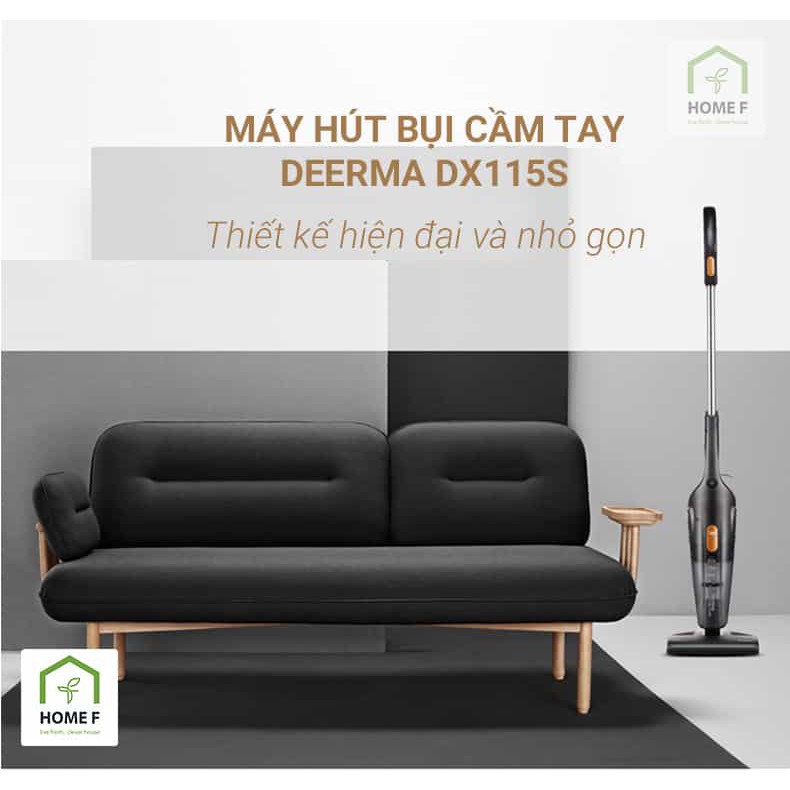 Máy Hút Bụi Cầm Tay Gia Đình DEERMA DX115C 3 Đầu Hút Đa Năng, Công Suất Lớn ( Tặng 1 Lõi Lọc Khi Chọn Bảo hành 24 Tháng)