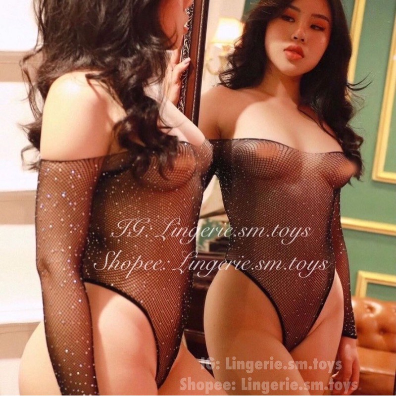 Body Lưới Đính Đá Lấp Lánh Gợi Cảm | BigBuy360 - bigbuy360.vn