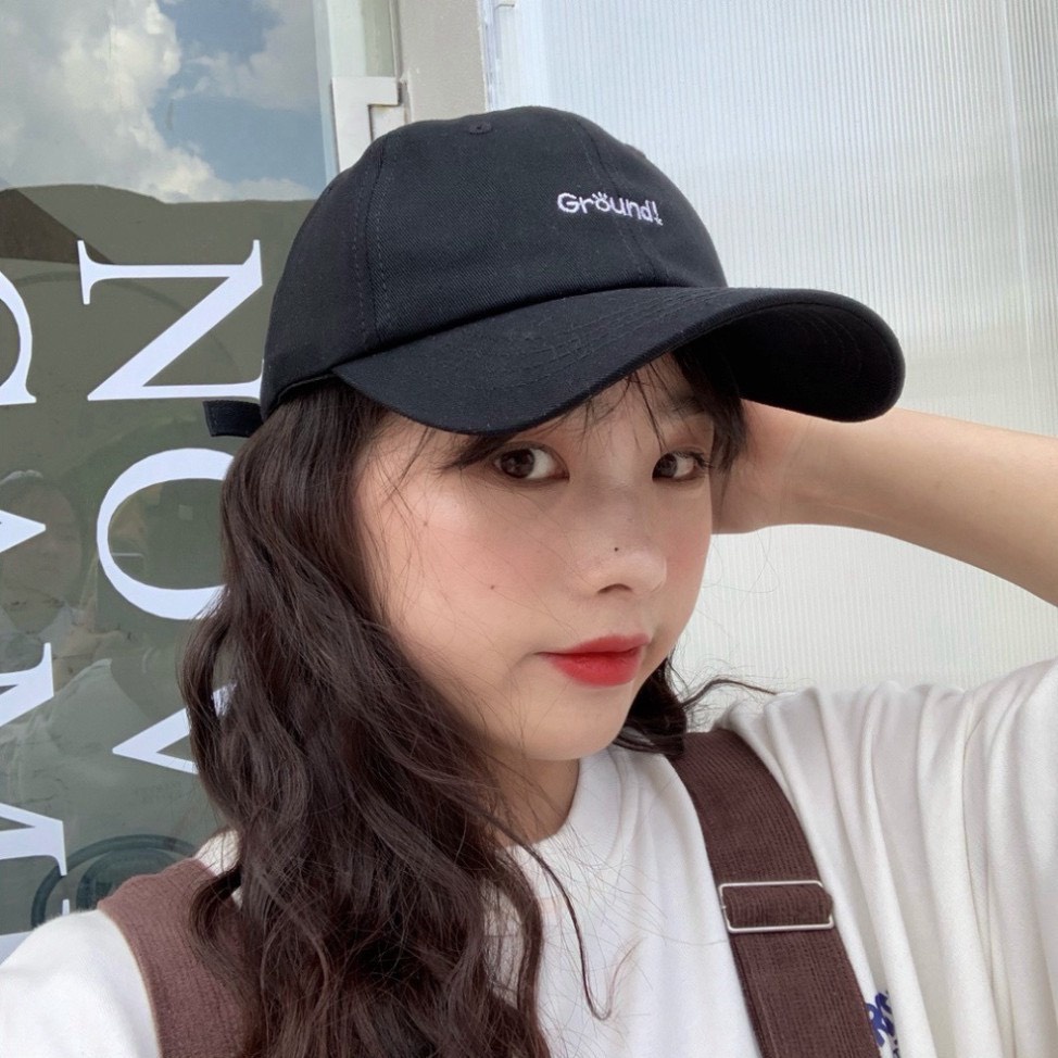 Mũ Lưỡi Trai Nón Kết Thêu Chữ Ground And Butter Phong Cách Ulzzang Form Unisex Nam Nữ - Hazo