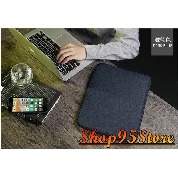 Túi chống sốc, chống thấm, siêu mỏng dùng cho iPad/ Macbook/Surface/ Laptop (Đen)