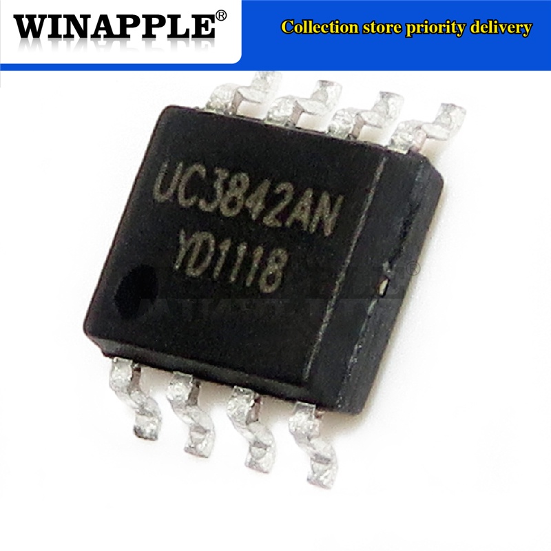 Set 10 chip Linh Kiện Điện Tử uc3842a uc3842 3842b uc3842b 3842 sop-8 Chất Lượng Tốt 100%