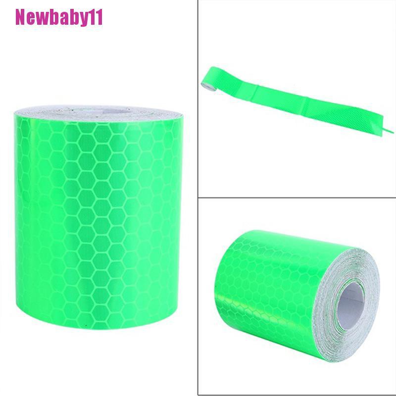 Cuộn Băng Keo Phản Quang Tự Dính 1m * 5cm Cảnh Báo An Toàn Cho Xe Hơi / Xe Tải Em Bé 11