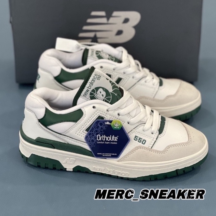 Giày NB550 New Blanece 550 Đủ màu Green, Navy,Đen Bản Cao Cấp nhất