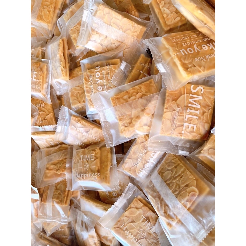 [500g] Bánh Ngói Hạnh Nhân mix 3 vị dành cho người ăn kiêng,eatclean, Keto  thơm ngon giòn rụm Siêu dinh dưỡng ơi