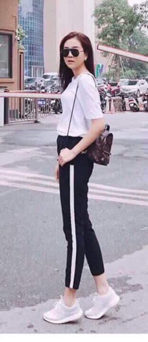 Baggy chun 1 đường kẻ sọc
