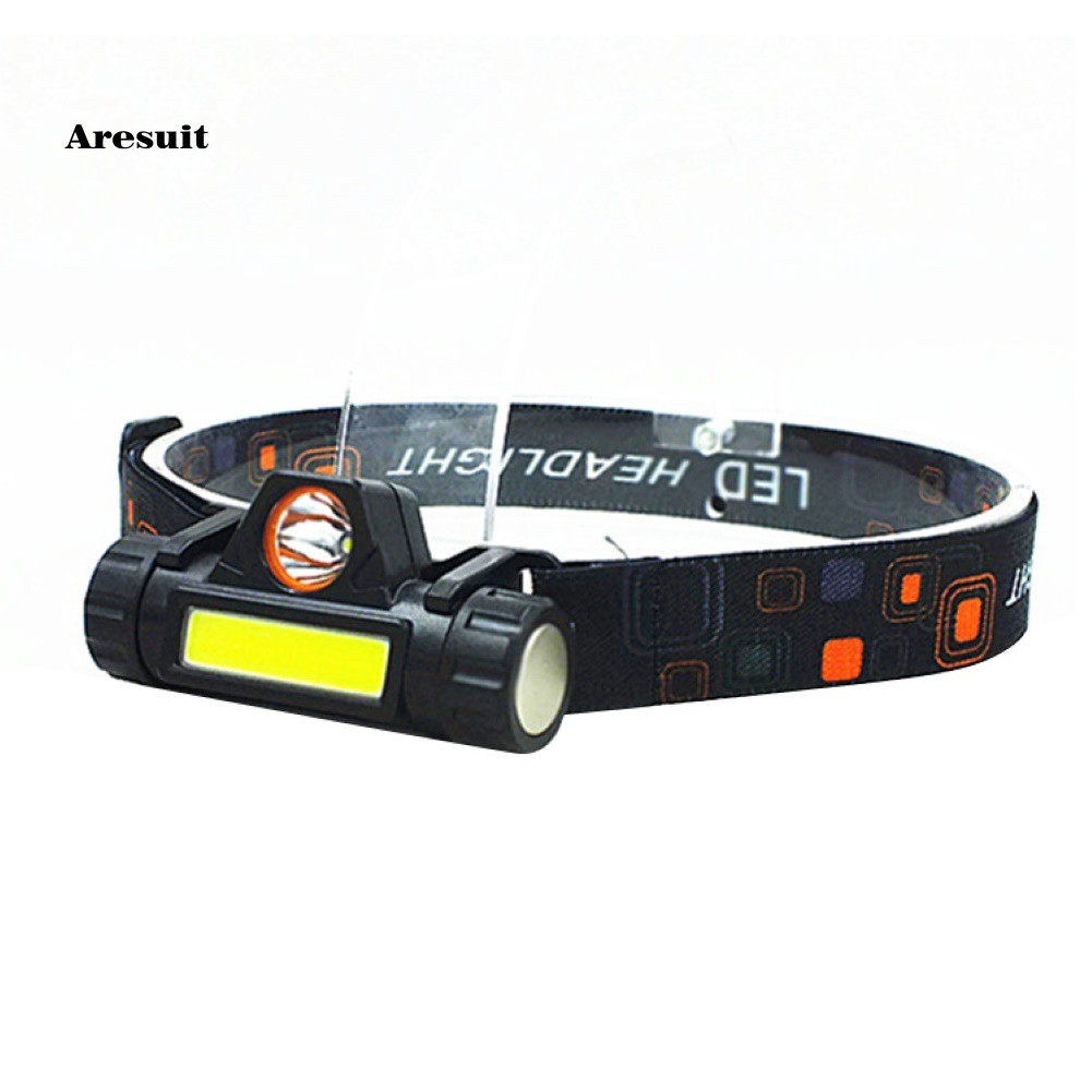 Đèn LED COB Đeo Đầu Mini Có Thể Sạc Lại Bằng Cổng USB