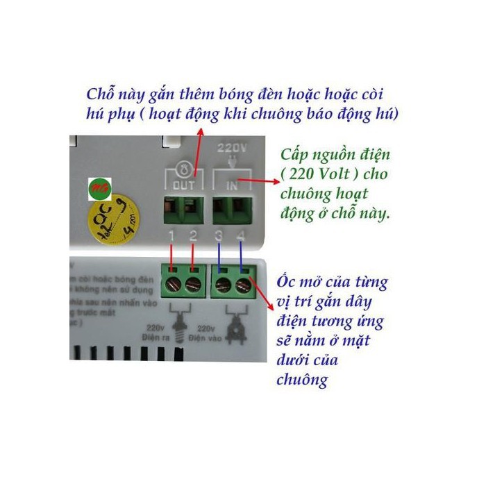 Báo động chống trộm cảm ứng hồng ngoại ATA-01C