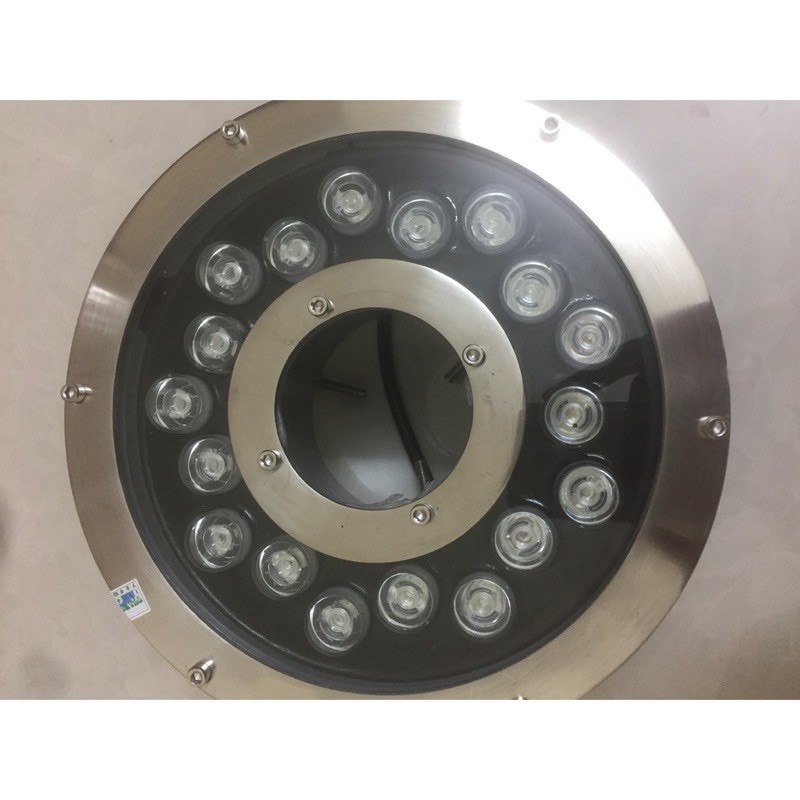 Đèn led âm nước dạng bánh xe 18w