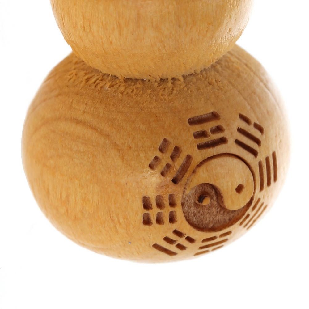 Móc Chìa Khóa Mini Bằng Gỗ Đào Dễ Thương