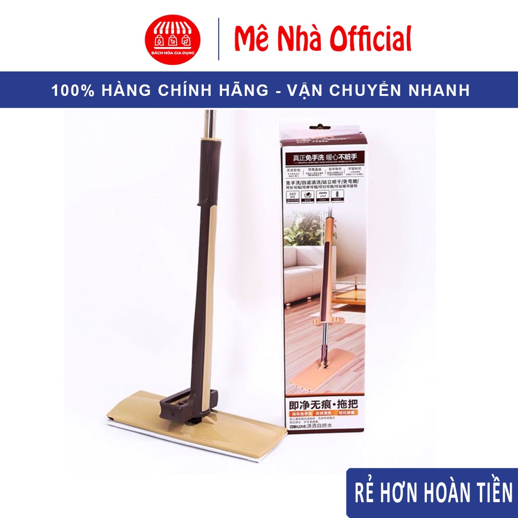 Cây Lau Nhà Tự Vắt [ SIÊU HOT ]  Thông Minh Xoay 360 Độ GIÁ TỔNG KHO Cây Lau Nhà Tự Vắt 360 Độ Hình Chữ Nhật Spin Mop