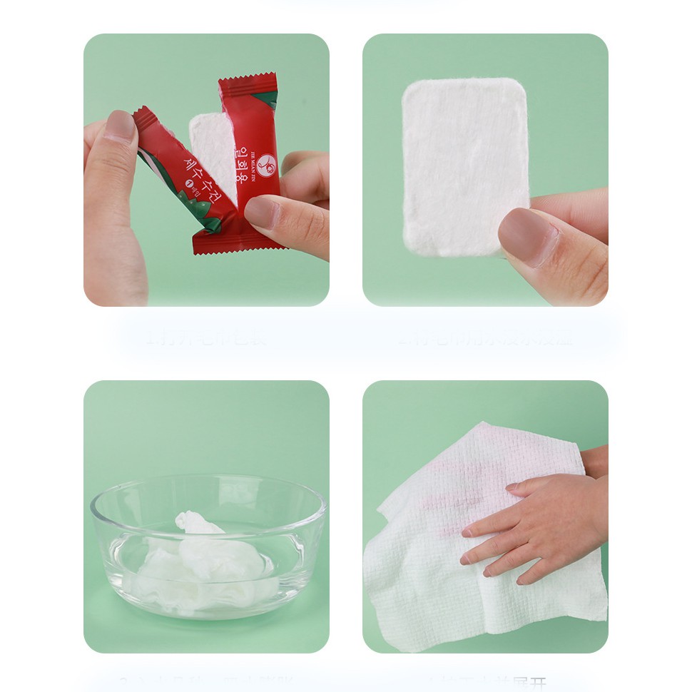 Khăn Giấy Nén Đa Năng 1 Gói 20 Cái – Dumi Shop