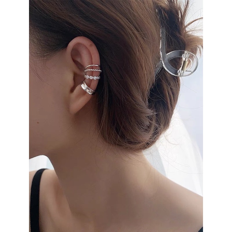 1 CHIẾC khuyên tai kẹp vành style Hàn Quốc
