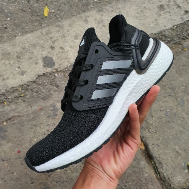 (FREESHIP+QUÀ) Giày thể thao Sneakers ULTRA BOOST 2020 Black White đen đế trắng Ultra boost 6.0